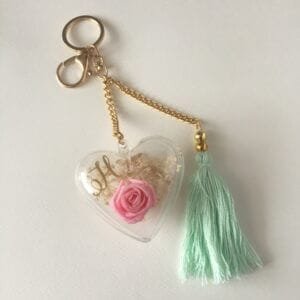 Regalo personalizado con flor preservada