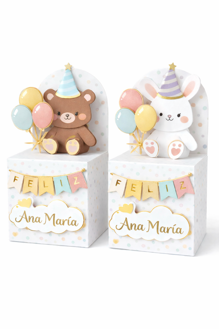 Caja Osito cumpleañero